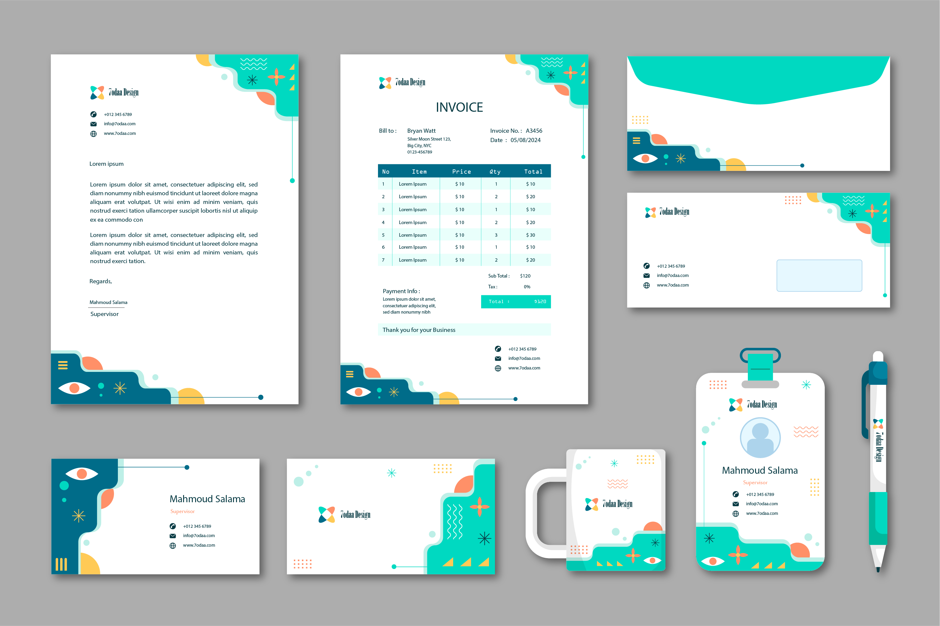 تصميم الهويات التجارية